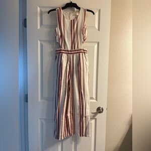 Striped jumper, with side cut outs. Never worn. Has pockets
